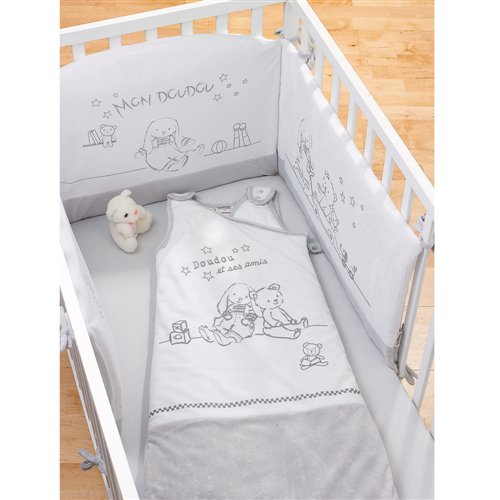 Tour De Lit Lapin Blanc Les Chatounets Momentbebe Tour De Lit Lapin Blanc Les Chatounets Momentbebe