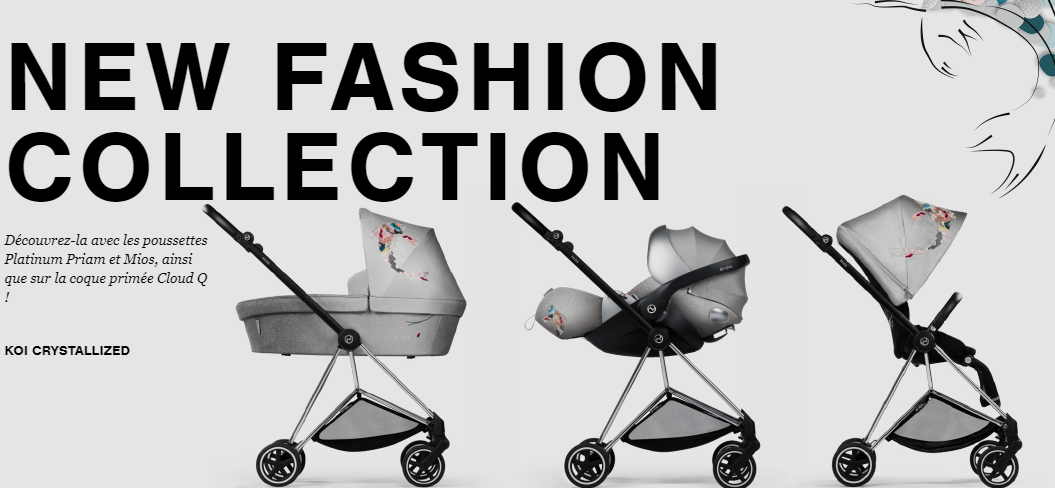 poussette cybex mios trio