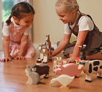 FIGURINES EN BOIS NATUREL HOLZTIGER