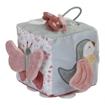 CUBE D'ACTIVITÉS FLOWERS AND BUTTERFLIES LITTLE DUTCH