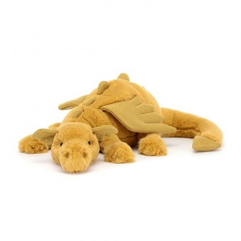 PELUCHE DRAGON D'OR ENORME JELLYCAT