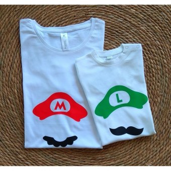 DUO T-shirt PAPA + ENFANT Geek Par2cmieux