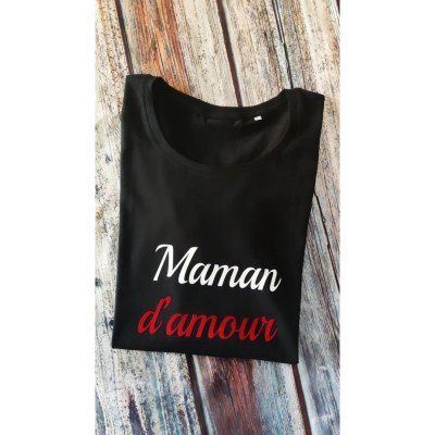1 T-SHIRT "Au choix D'AMOUR " Par2cmieux