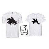 1 T-Shirt Papa & 1 T-Shirt Enfant MANGA (Garçon / Fille)