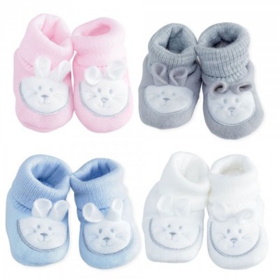 CHAUSSONS NAISSANCE LAPIN TROIS KILOS SEPT