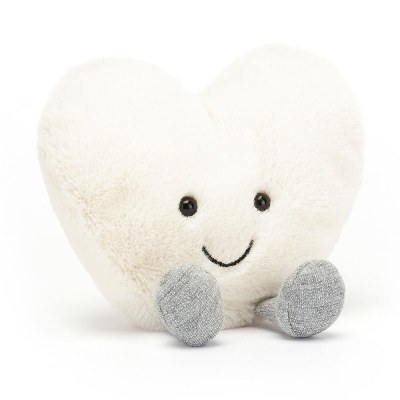 PELUCHE COEUR CREME JELLYCAT