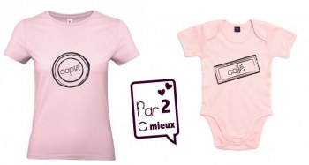 DUO MAMAN + BEBE " Copié & Collé " Par2cmieux