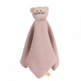 DOUDOU-COUVERTURE Little Chums Souris COTON BIO LÄSSIG