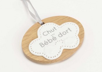 PLAQUE DE  PORTE BB DORT AMADEUS LES PETITS