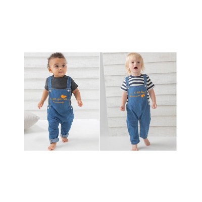 LOT DE 2 SALOPETTES MOTIF AU CHOIX