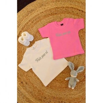 LOT DE 2 T-SHIRTS "Fais pas ci Fais pas ça " manches courtes Par2cmieux