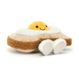 PELUCHE AMUSEABLES OEUF ÉGGLANTINE EGG ON TOAST JELLYCAT