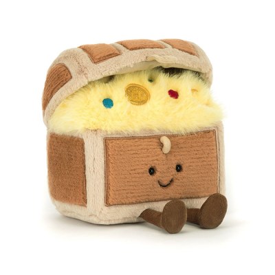 Peluche coffre aux trésors amuseable Jellycat