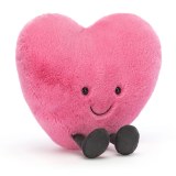 PELUCHE COEUR AMUSEABLE PINK HEART JELLYCAT