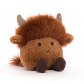 PELUCHE AMUSEABEAN HIGHLANDCOW JELLYCAT