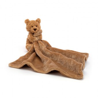 DOUDOU COUVERTURE SOOTHER Bartholomew ours JELLYCAT