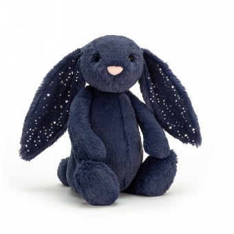 PELUCHE LAPIN BASHFUL BUNNY STARDUST MEDIUM JELLYCAT