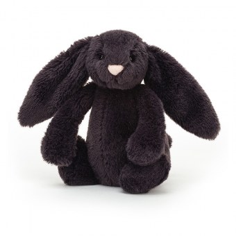 PELUCHE LAPIN BASHFUL INKY small JELLYCAT