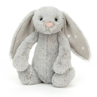 PELUCHE LAPIN BASHFUL SHIMMER small JELLYCAT