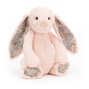 PELUCHE LAPIN BASHFUL BUNNY BLOSSOM BLUSH MEDIUM JELLYCAT