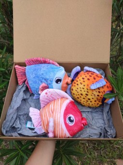 BOX VIE MARINE PELUCHE JELLYCAT