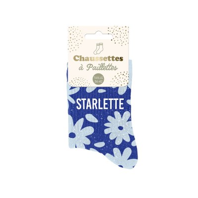 Chaussettes paillettes starlette