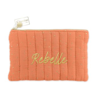 Pochette gaze de coton rebelle