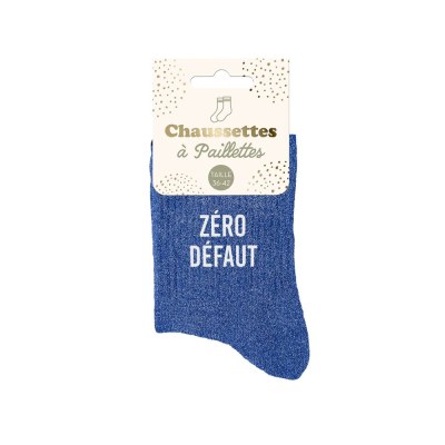 Chaussettes paillettes zero defaut