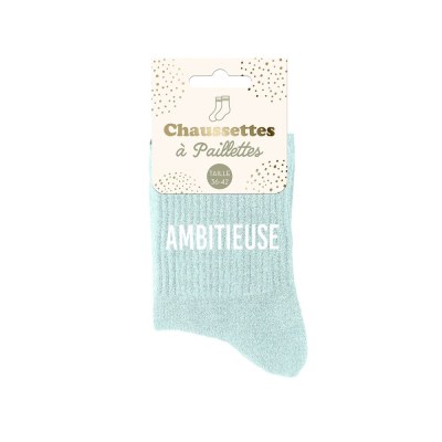 Chaussettes paillettes ambitieuse