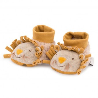 CHAUSSONS NAISSANCE LION SOUS MON BAOBAB MOULIN ROTY