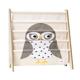 ETAGERE DE RANGEMENT POUR LIVRES CHOUETTE 3 SPROUTS