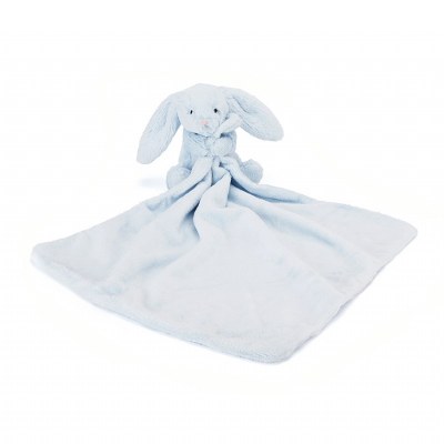  DOUDOU COUVERTURE BASHFUL BLUE BUNNY SOOTHER JELLYCAT