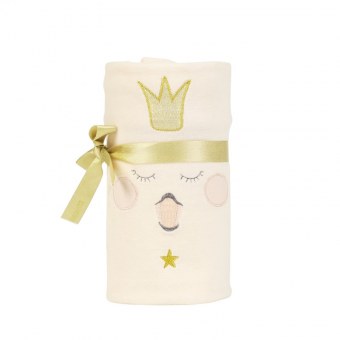 COUVERTURE NAISSANCE PRINCESSE SWAN LITTLE CREVETTE