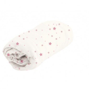 DRAP HOUSSE 70x140cm JOLLY LA LICORNE DOMIVA
