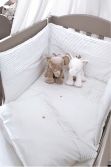 HOUSSE DE COUETTE MONOGRAMME TARTINE ET CHOCOLAT