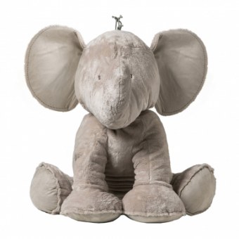 PELUCHE FERDINAND ELEPHANT 60cm TARTINE ET CHOCOLAT