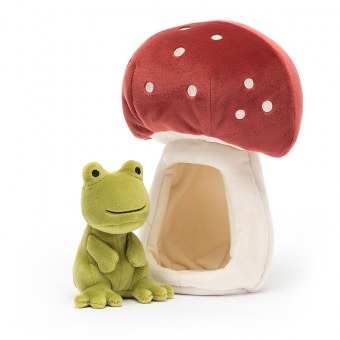 PELUCHE FOREST FAUNA grenouille JELLYCAT