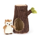 PELUCHE FOREST FAUNA OWL (Hibou) JELLYCAT
