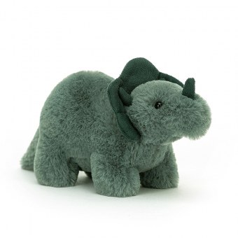 PELUCHE DINOSAURE FOSSILY TRICERATOPS Small JELLYCAT