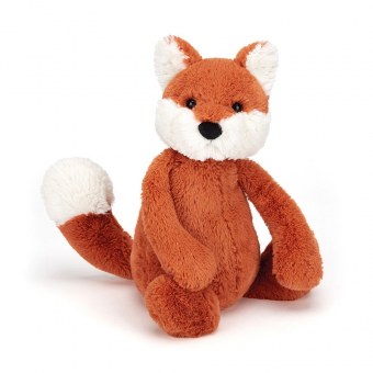 PELUCHE BASHFUL FOX CLUB RENARD medium 31cm JELLYCAT