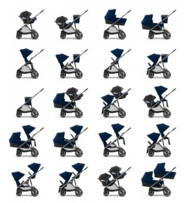 cybex poussette double