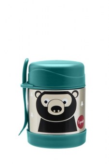 BOITE ALIMENTAIRE ISOTHERME AVEC FOURCHETTE OURS 3 SPROUTS