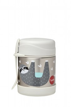 BOITE ALIMENTAIRE ISOTHERME AVEC FOURCHETTE PARESSEUX 3 SPROUTS