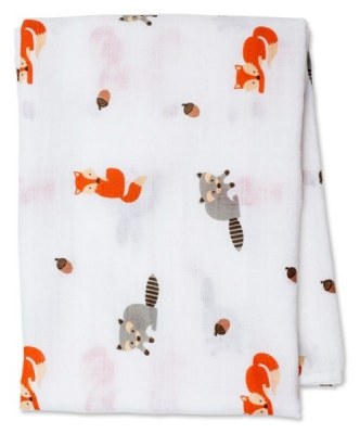 MAXI LANGE COTON RENARD LES AMIS DE LA FORET LULUJO