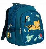 SAC A DOS AVEC POCHE ISOTHERME TIGRE A LITTLE LOVELY COMPANY