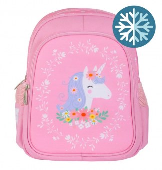 SAC A DOS AVEC POCHE ISOTHERME LICORNE A LITTLE LOVELY COMPANY