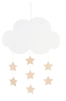 MOBILE DÉCORATIF NUAGE ETOILES JABADABADO
