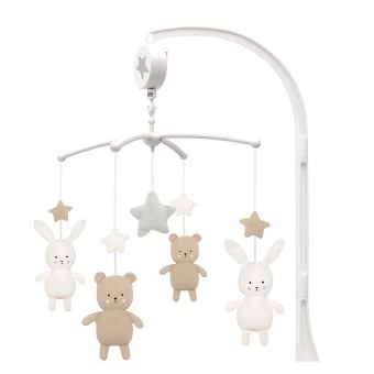 MOBILE MUSICAL OURSON / LAPIN JABADABADO