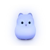 VEILLEUSE SILICONE CHOUETTE HIBOU LIGHTS 4 KIDS