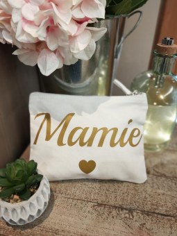 POCHETTE MAMIE OR